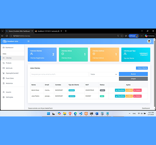 Sistema de Gestão - Matrículas de Automóveis